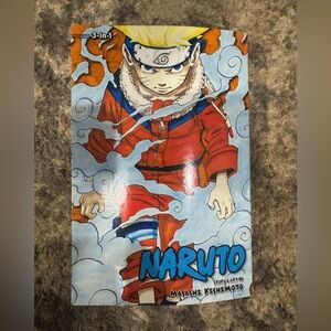 Naruto Action Figure - Red and Blue